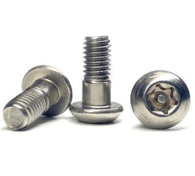 Made in China Stainless Steel Button Head Torx with Pin Anti Theft Shoulder Screw Made in China
