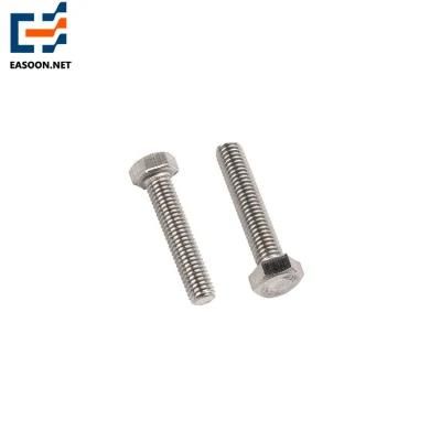 304 Sanitary Fittings Hardware Stainless Steel Hex Bolt and Nut ANSI/Ames B18.2.1 Class 2 Unf Thread Bolt