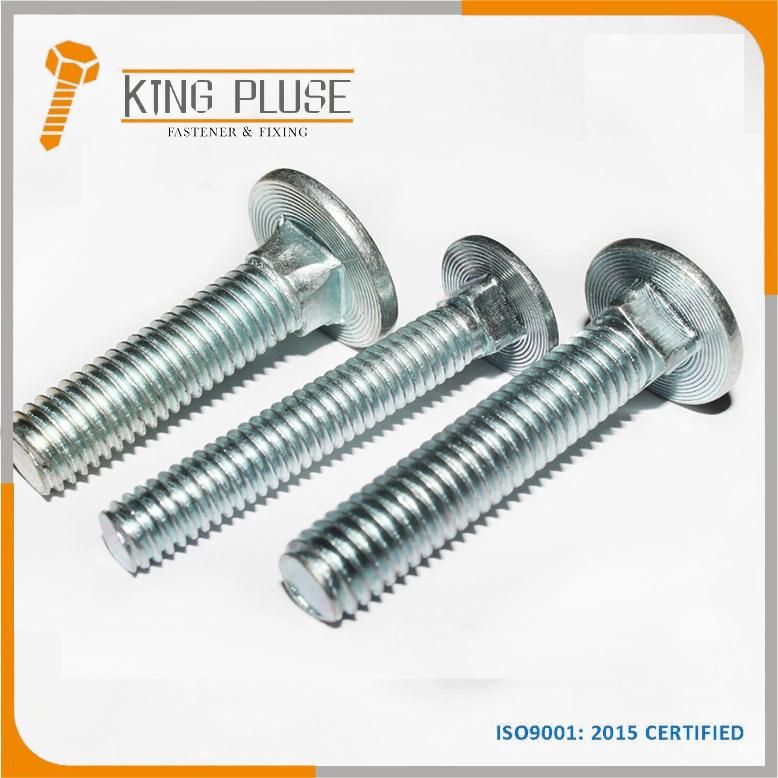 Fastener DIN603 Carbon Steel Mushroom Head Square Neck Bolt