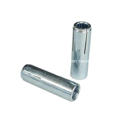 Steel Concrete Heavy Duty M16 Drop in Anchor Without Knurling