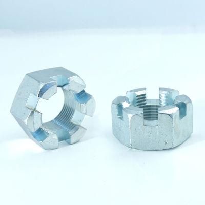 DIN935 DIN937 ANSI B18.2.2 Slotted Hex Nut