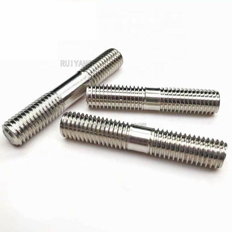 Stainless Steel Bolts GB897 Double End Stud Bolt with Nuts