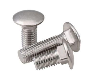 Stainless Steel Umbrella Mushroom Head Carriage Bolt DIN 603 Bolt