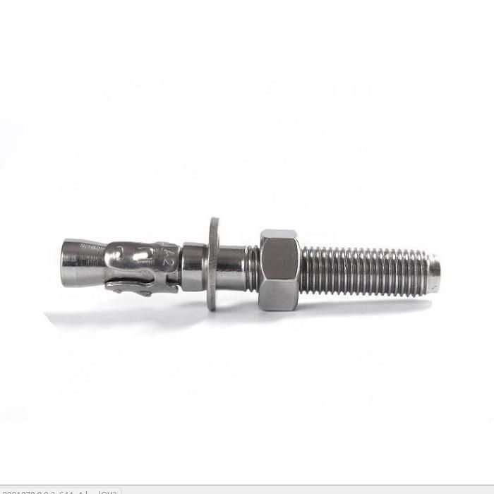 Stainless Steel Wedge Anchor, Expansion Bolt for Concrete Walls