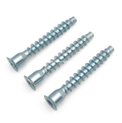 M7 X 50mm Confirmat Screws Assembly Bolts Flat Pack Furniture Speaker Fitting