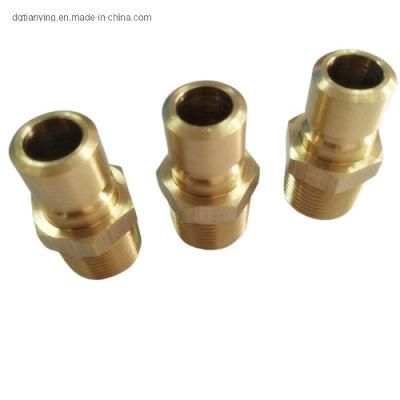 Dme Mould Brass Hydraulic Male Nipple Hose Fitting