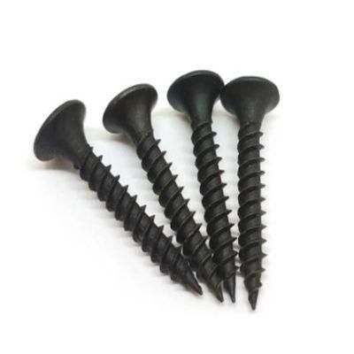 Phillips Drive Bulge Head Phosphating Metric Black Drywall Screw with Lowest Price