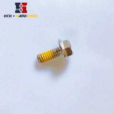 Hex Head Full Thread Flange Bolt with Serration