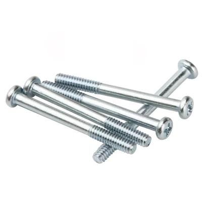 M1.7 17mm Steel Galvanized Cross Recessed Pan Head Machine Screw