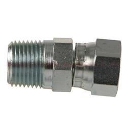 6505 -Nptf Male Pipe X 37 Degree Jic Female Swivel Nut Adapter Hydraulic Fittings