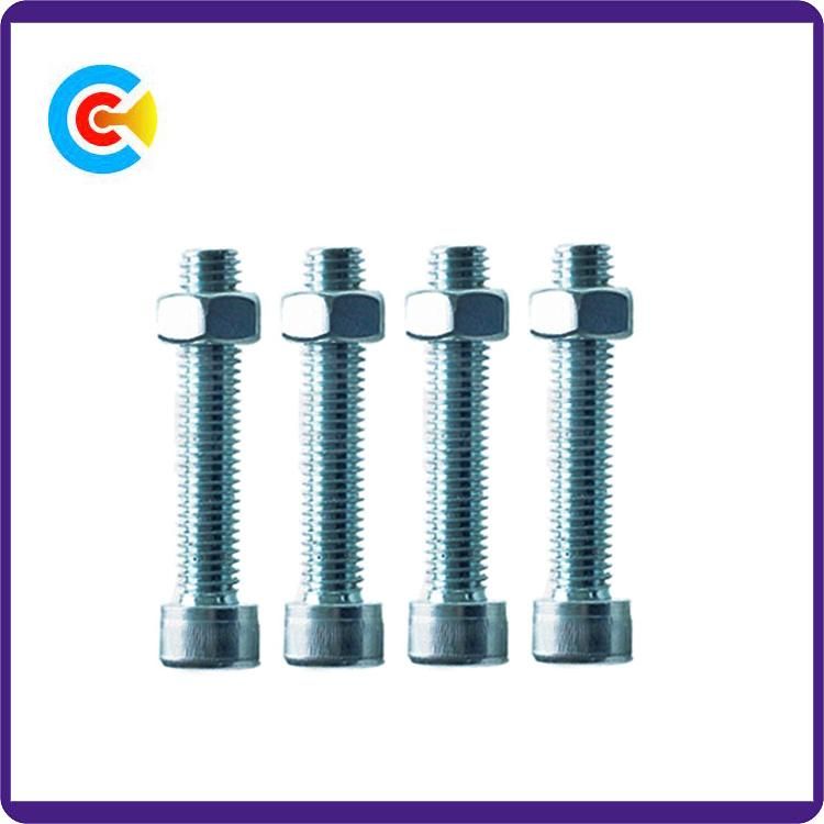 Carbon Steel Hexagon Nuts Hexagon Socket Cheese Head Screws/Bolts