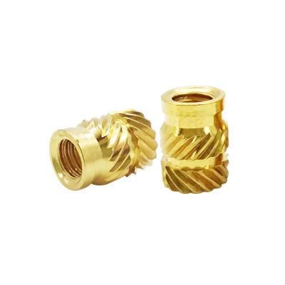 China Factory Custom CNC Turning Parts Fittings Thread Machine Hose Brass Insert Nut