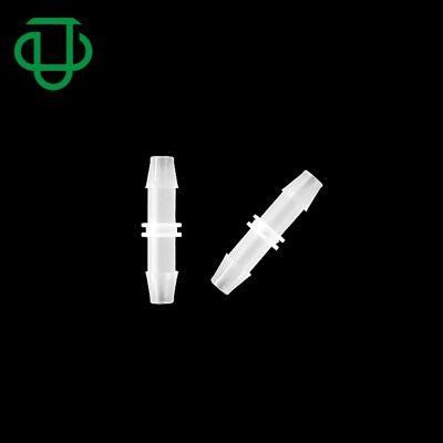 3/16&quot; 4.8mmid Tubing Ozone Resist I Type Plastic Joint 2 Way Air Hose Connector Barbed Tube Straight Fittings