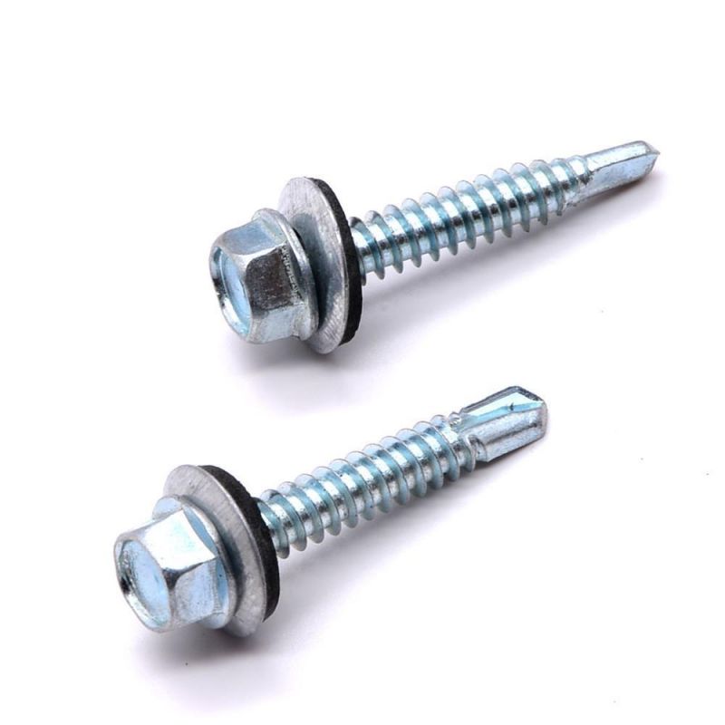 Professional Custom C1022 Self Tapping Screws, Hex Galvanized Bolt and Nut