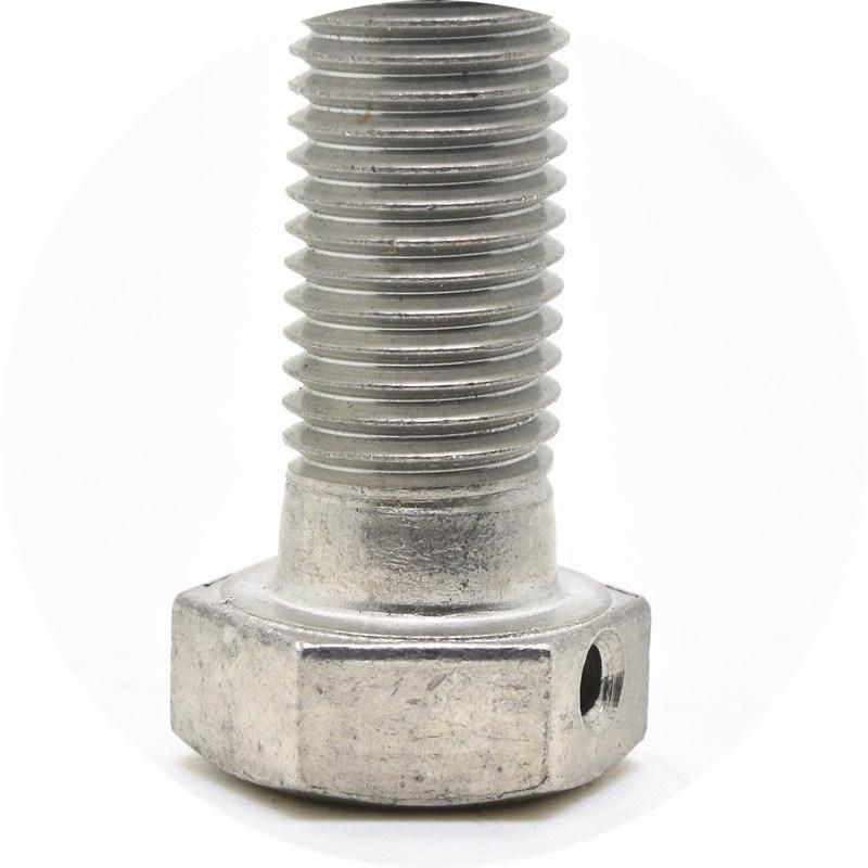 Steel Hexagon Head Cap Bolt with Hole