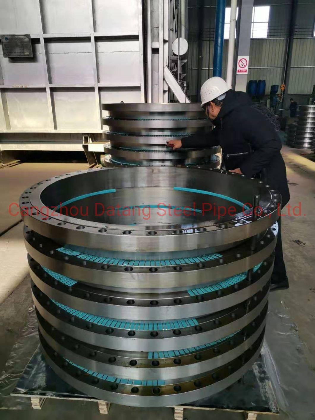 ANSI B16.5 A105 Forged Flange, Pipe Steel Flange and Pipe Fitting