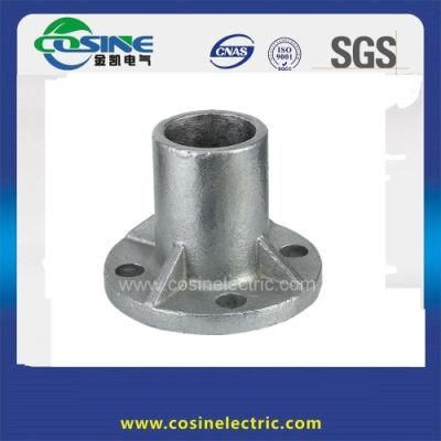 Ductile Cast Iron Flange for Porcelain/ Polymer Insulator End Fitting