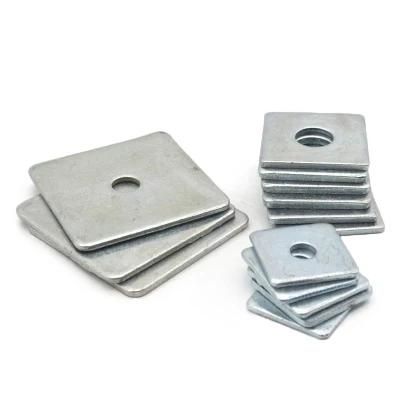 DIN436 Square Washer Carbon Steel Square Gaskets Washer Galvanized Flat