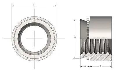 Self Clinching Nut for M1.6-M8 Riveting Nut for Automobile Stamping Plate