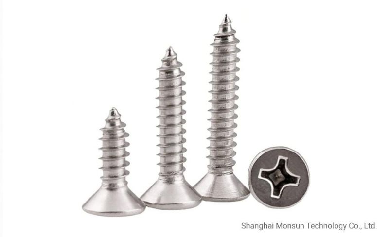 Stainless Steel Self Tapping Wood Screws Made in China